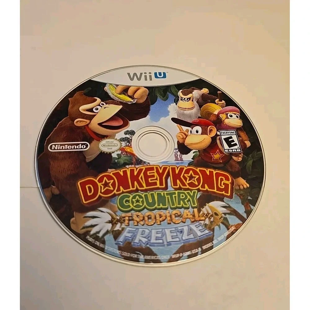 Donkey‎ Kong Country Tropical Freeze Nintendo Wii U Video Game Disc Only